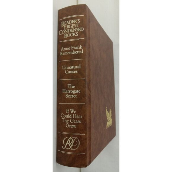 1989 Reader's Digest Condensed 1st Ed HC Leather Gilt Vtg NM Classic - Picture 3 of 13
